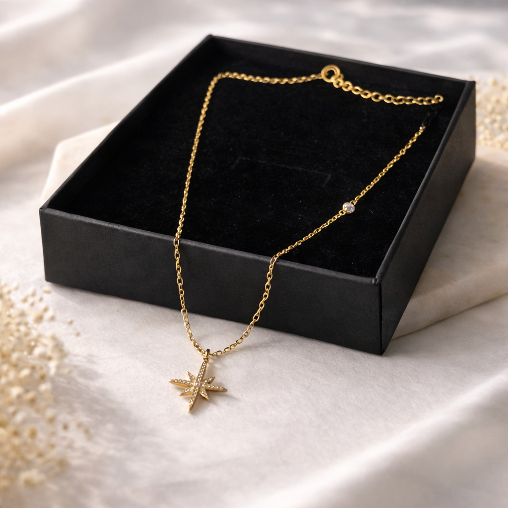 COLLIER ÉTOILE POLAIRE